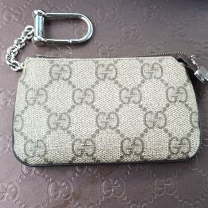 Authentic Gucci key card wallet